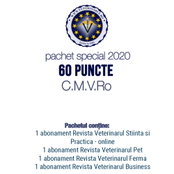 60 puncte CMVRo - pachet abonare 2020