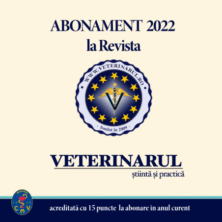 Abonament 2022 la Revista Veterinarul Stiinta si Practica