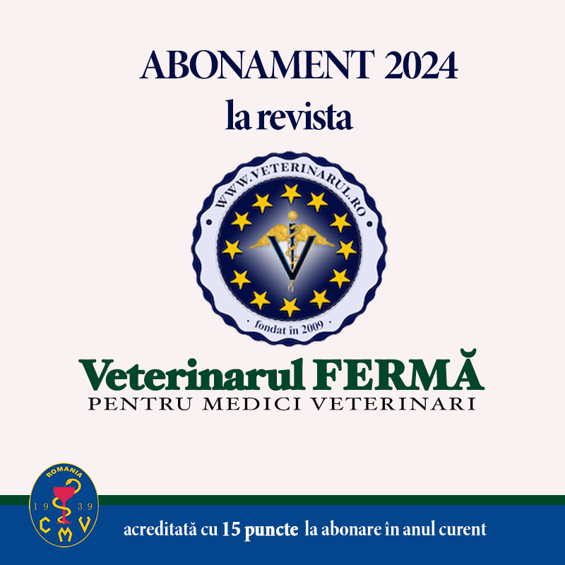 Revista Veterinarul FERMA 2024 - taxa membru asociat