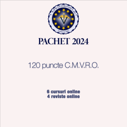 Pachet 120 puncte CMVRo 2024 - taxă membru asociat