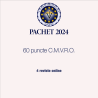 Pachet 60 puncte CMVRo 2024 - taxă membru asociat