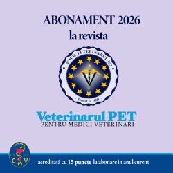 Revista Veterinarul PET 2026 - taxă membru asociat