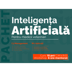 Pachet Manager: Curs și Workshop AI în managementul cabinetului veterinar